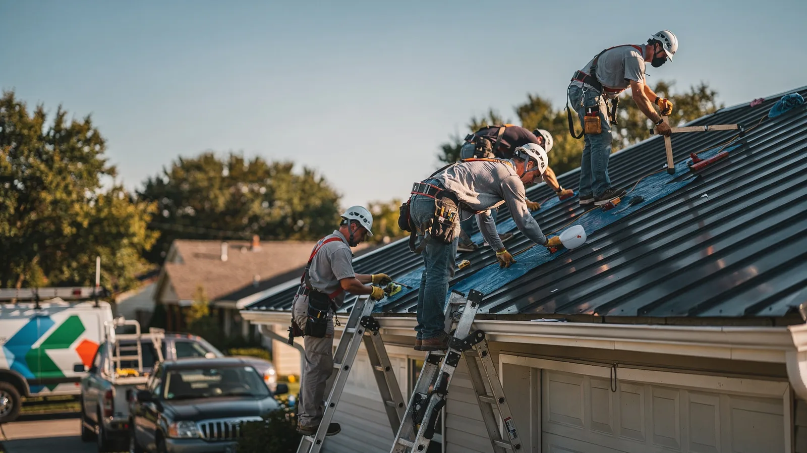 Metal Roof Installation in Fair Oaks, IN near me
